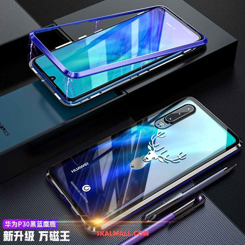 Huawei P30 Skal Skydd Purpur Glas Mobil Telefon All Inclusive Billigt