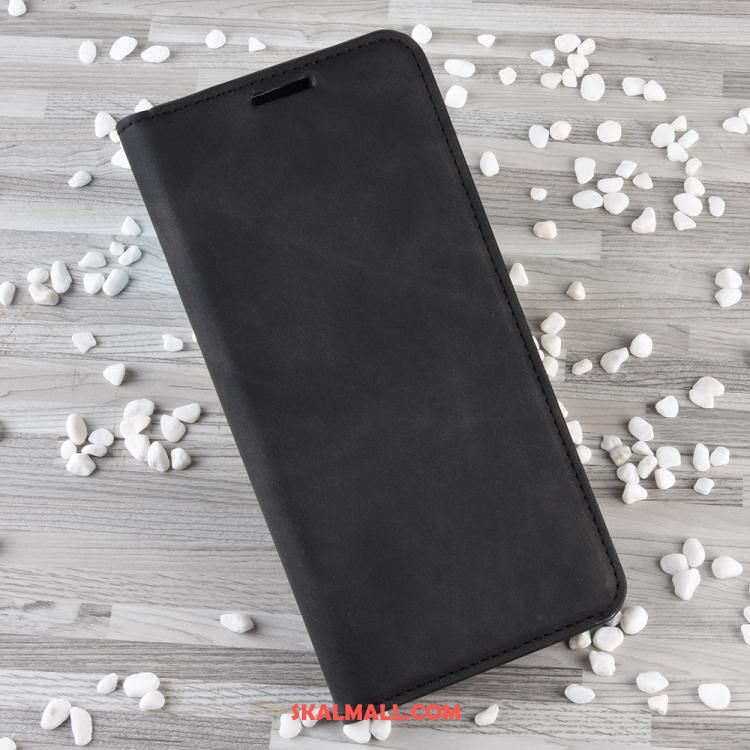 Huawei P40 Lite Skal Clamshell Läderfodral Plånbok Business Support Billigt