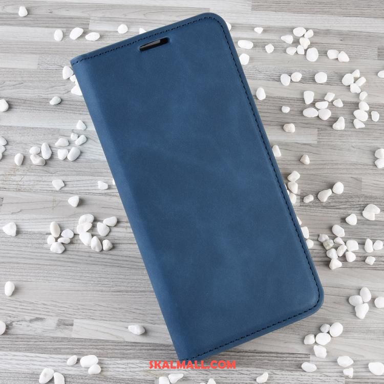 Huawei P40 Lite Skal Clamshell Läderfodral Plånbok Business Support Billigt