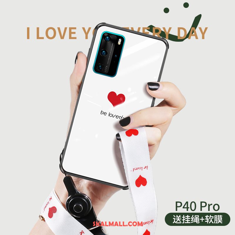 Huawei P40 Pro Skal Glas Slim All Inclusive Kreativa Mobil Telefon Rea