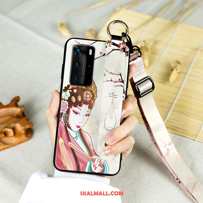 Huawei P40 Pro Skal Kinesisk Stil Mjuk All Inclusive Fallskydd Dramatik Butik