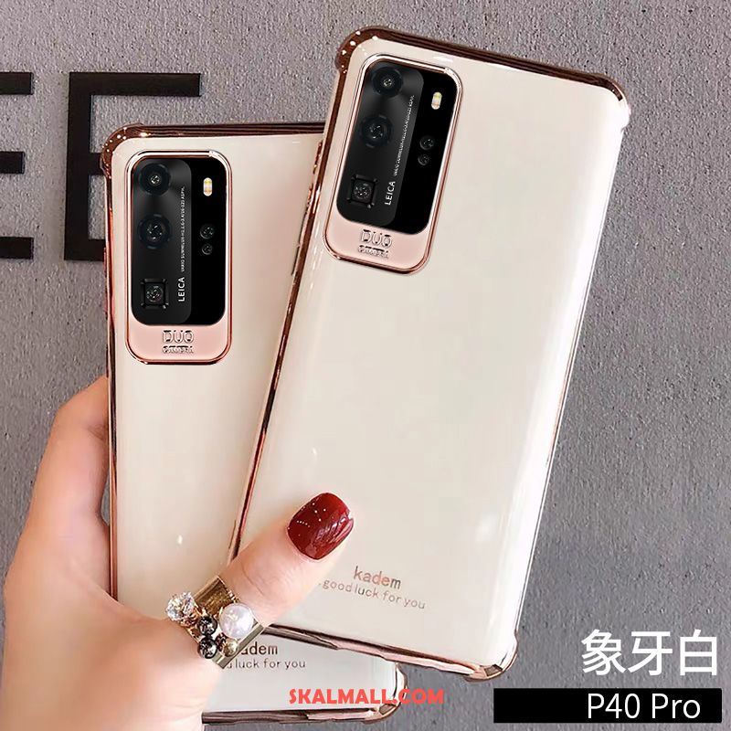 Huawei P40 Pro Skal Kreativa Skydd Personlighet Grön Mjuk På Rea