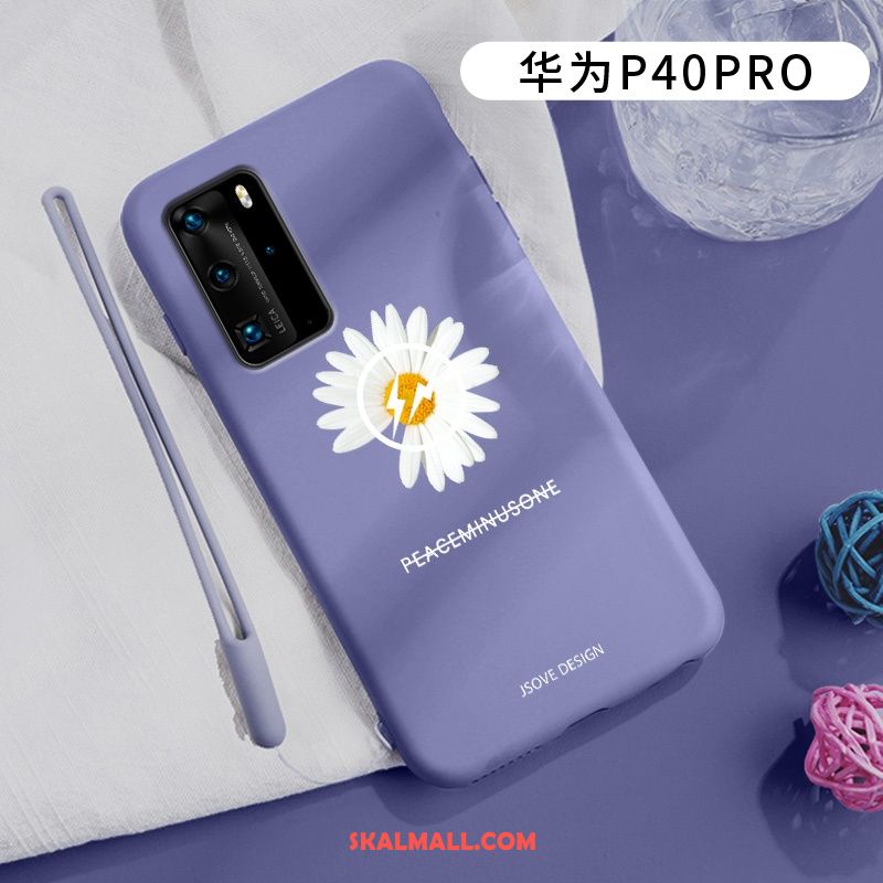 Huawei P40 Pro Skal Kyla Vind Grön Silikon Mjuk På Nätet