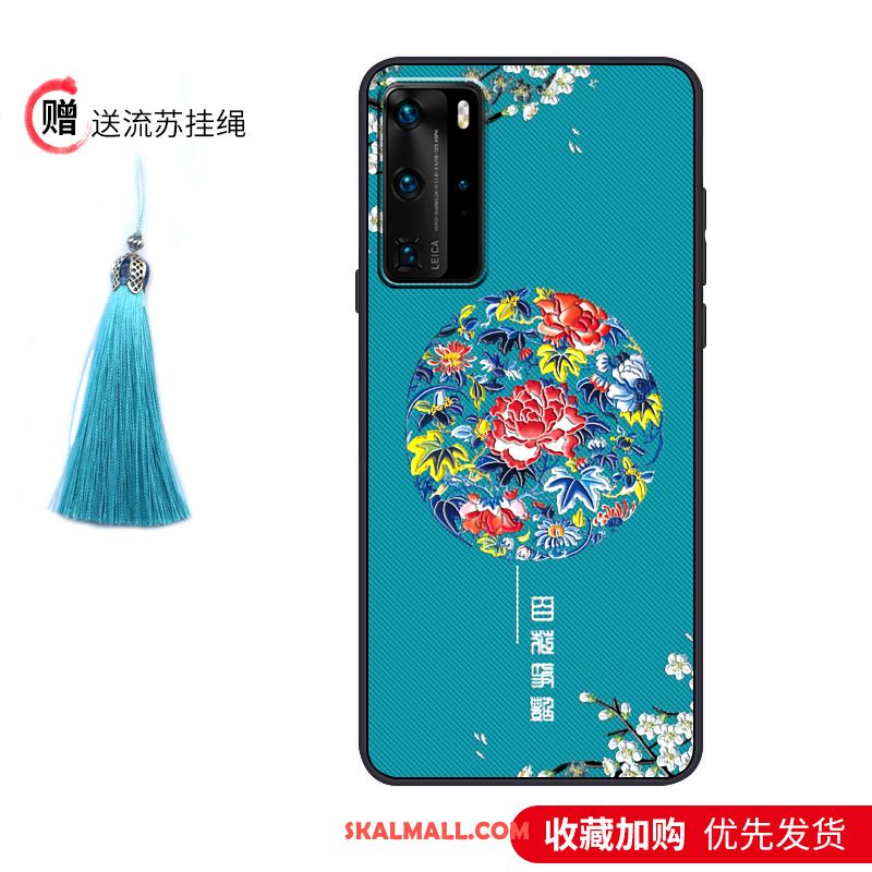 Huawei P40 Pro Skal Nubuck Fallskydd All Inclusive Vind Palats Online