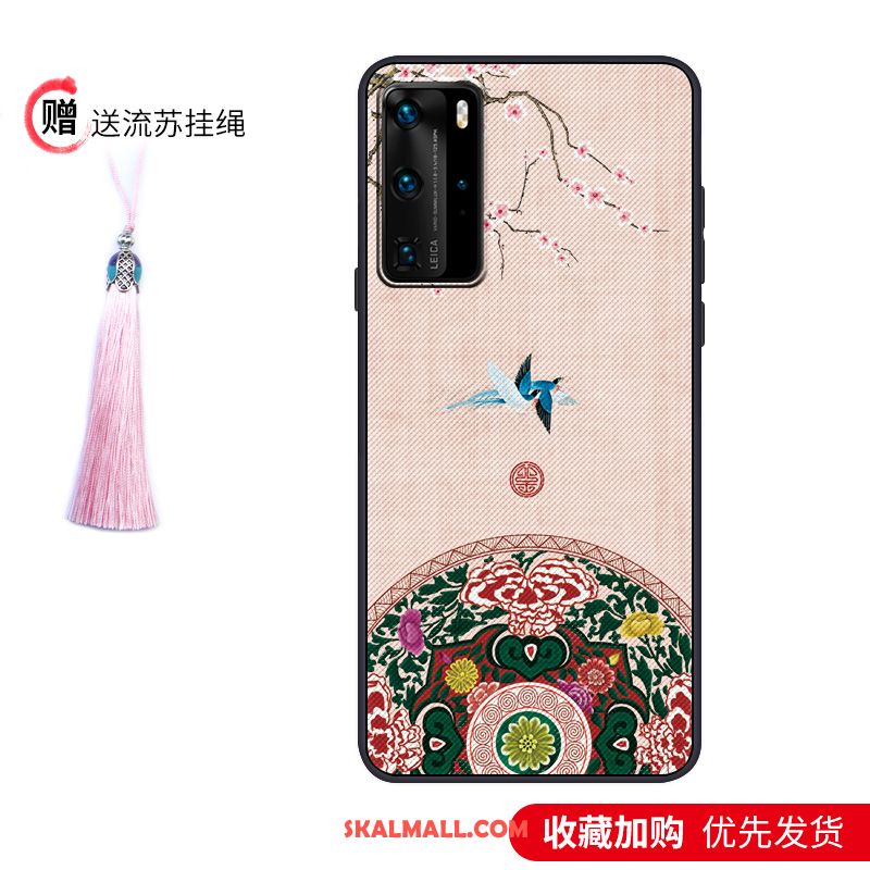 Huawei P40 Pro Skal Nubuck Fallskydd All Inclusive Vind Palats Online