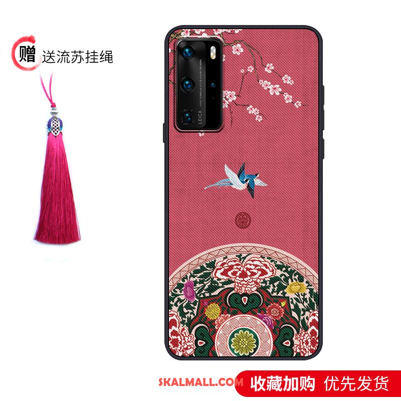 Huawei P40 Pro Skal Nubuck Fallskydd All Inclusive Vind Palats Online