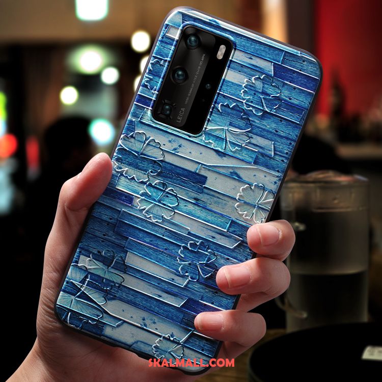 Huawei P40 Pro Skal Silikon Trend Varumärke Mobil Telefon Nubuck Tecknat Billiga