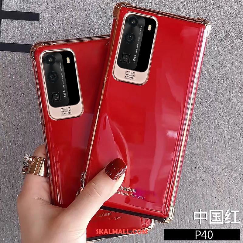 Huawei P40 Skal Net Red Personlighet Silikon Vit Trend Varumärke Rabatt