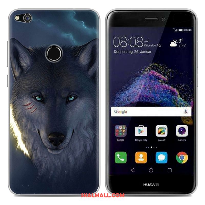 Huawei P8 Lite 2017 Skal Tecknat Blå Mjuk Kreativa Mobil Telefon Till Salu