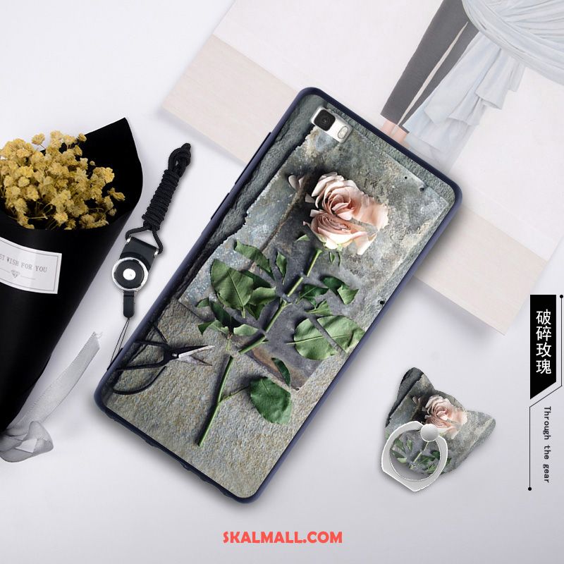 Huawei P8 Lite Skal Mobil Telefon Skydd Mjuk Vit Silikon Fodral Butik