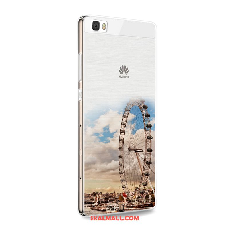 Huawei P8 Lite Skal Ungdom Mobil Telefon Fallskydd Purpur Silikon Billiga