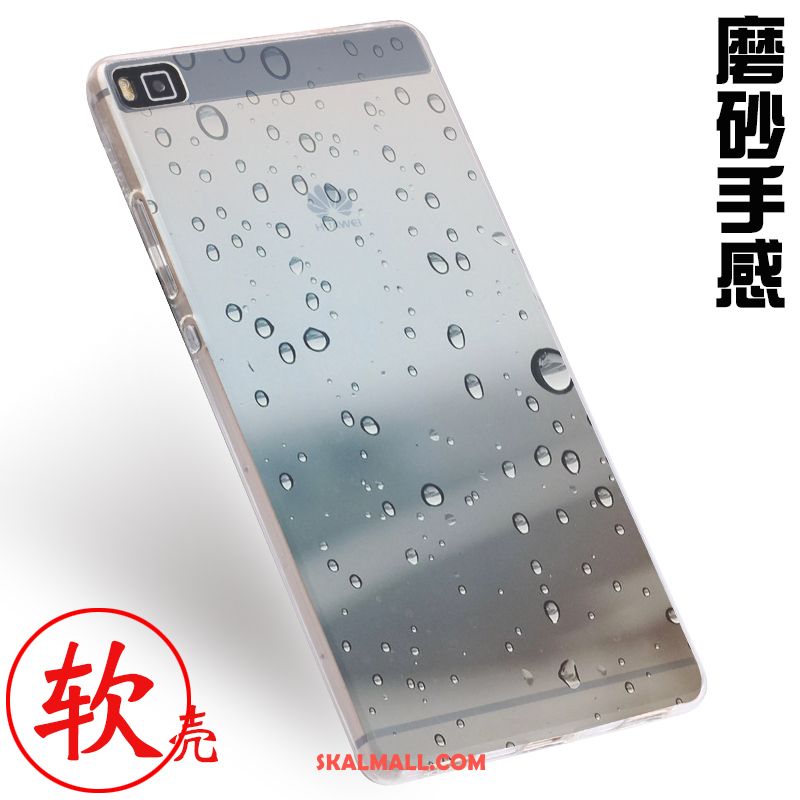 Huawei P8 Skal Lättnad Mjuk Skydd Blå Mobil Telefon Billiga