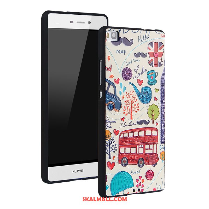 Huawei P8 Skal Mjuk All Inclusive Silikon Mobil Telefon Vit Fodral Rabatt