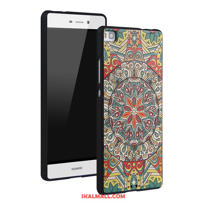 Huawei P8 Skal Mjuk All Inclusive Silikon Mobil Telefon Vit Fodral Rabatt