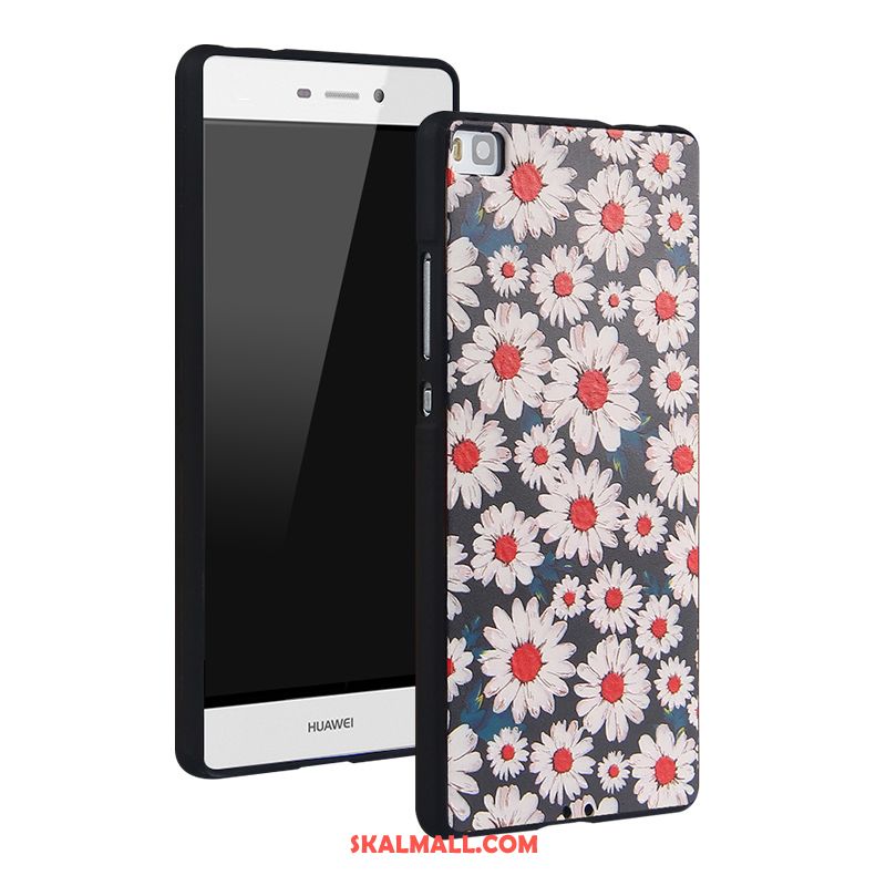 Huawei P8 Skal Mjuk All Inclusive Silikon Mobil Telefon Vit Fodral Rabatt