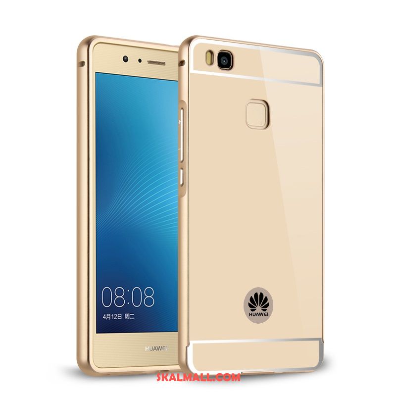 Huawei P9 Lite Skal Mobil Telefon Metall Skydd Vit Ungdom Billigt