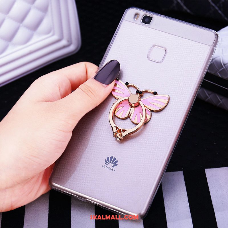 Huawei P9 Lite Skal Ring Ungdom Strass Silikon Mjuk Butik