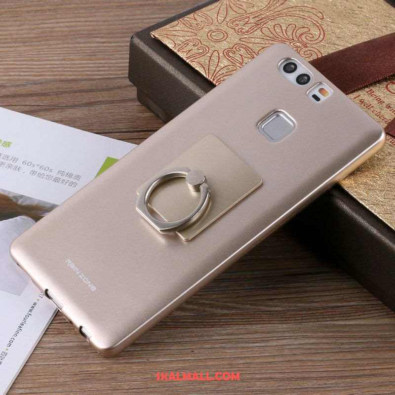 Huawei P9 Plus Skal Fallskydd Ring Silikon Trend Nubuck Billigt