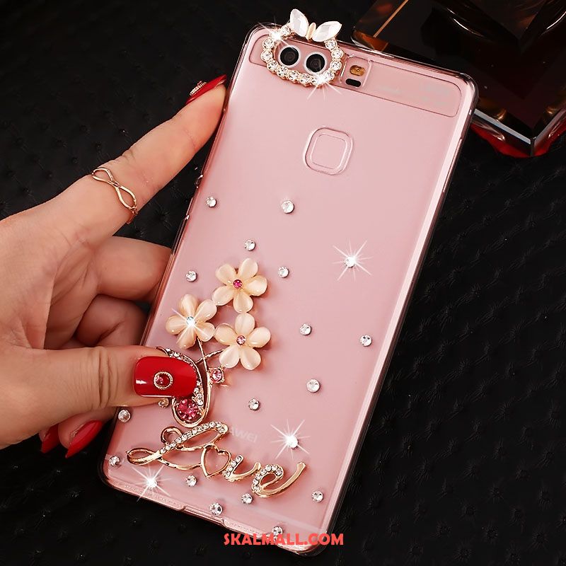 Huawei P9 Plus Skal Mobil Telefon Transparent Fallskydd Strass Fodral Rea