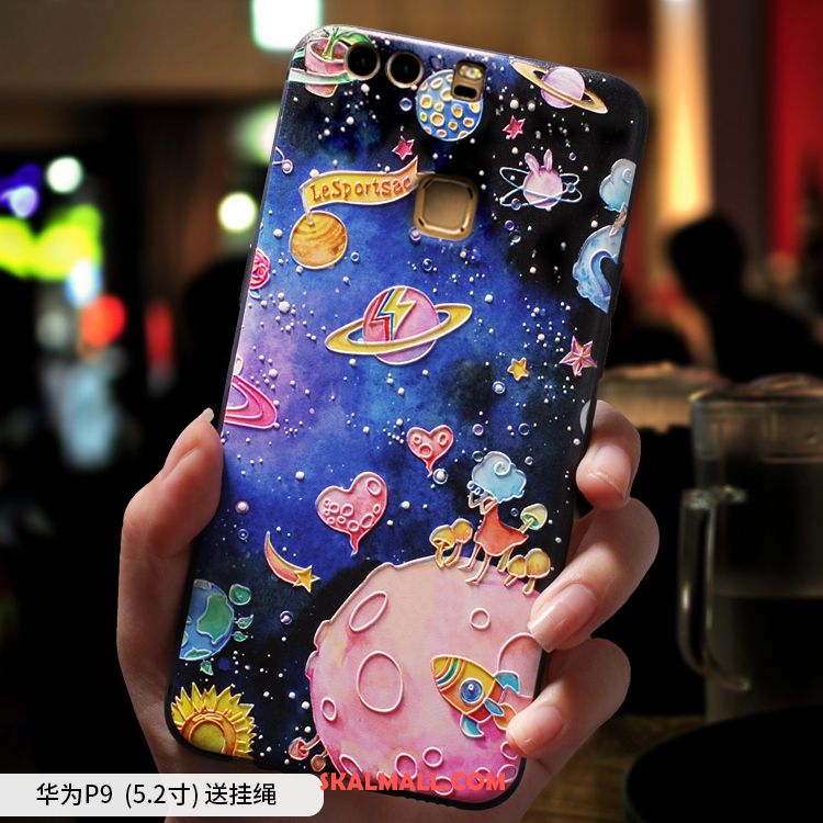 Huawei P9 Plus Skal Silikon Trend Vacker Mobil Telefon All Inclusive Billig