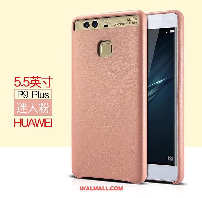 Huawei P9 Plus Skal Äkta Läder Business Skydd Fallskydd Mobil Telefon Fodral Butik