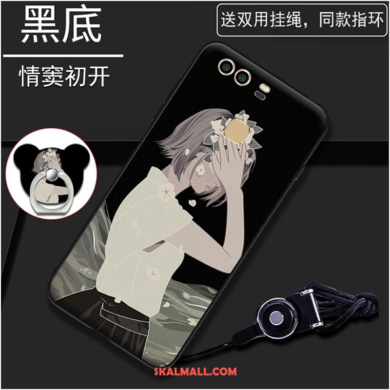 Huawei P9 Skal Mjuk Mobil Telefon Silikon Personlighet Svart Rea