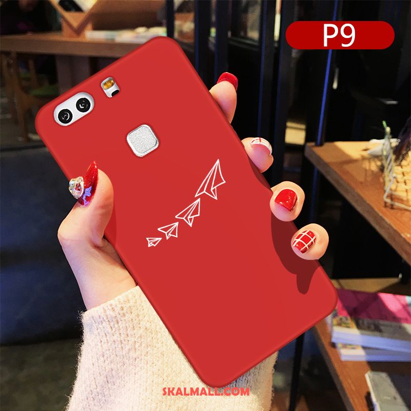 Huawei P9 Skal Mjuk Mobil Telefon Vacker Röd Par Till Salu