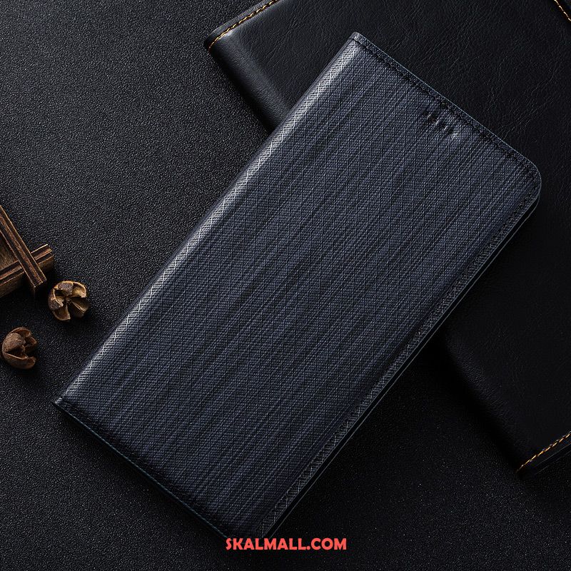 Huawei Y6 2018 Skal Läderfodral Äkta Läder Mobil Telefon Täcka Skydd Fodral Köpa