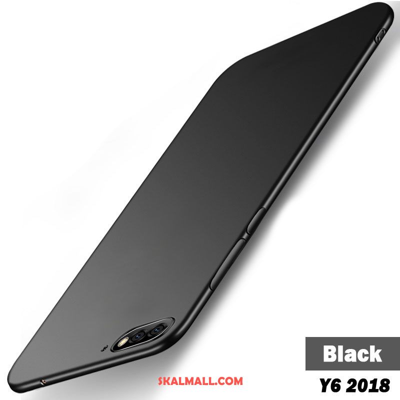 Huawei Y6 2018 Skal Mobil Telefon All Inclusive Nubuck Mjuk Fallskydd Fodral Billigt