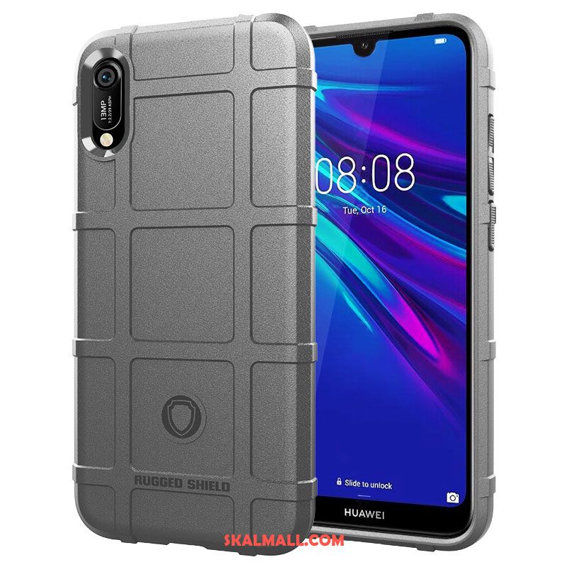 Huawei Y6 2019 Skal Grön Personlighet Silikon All Inclusive Mobil Telefon Fodral Rea