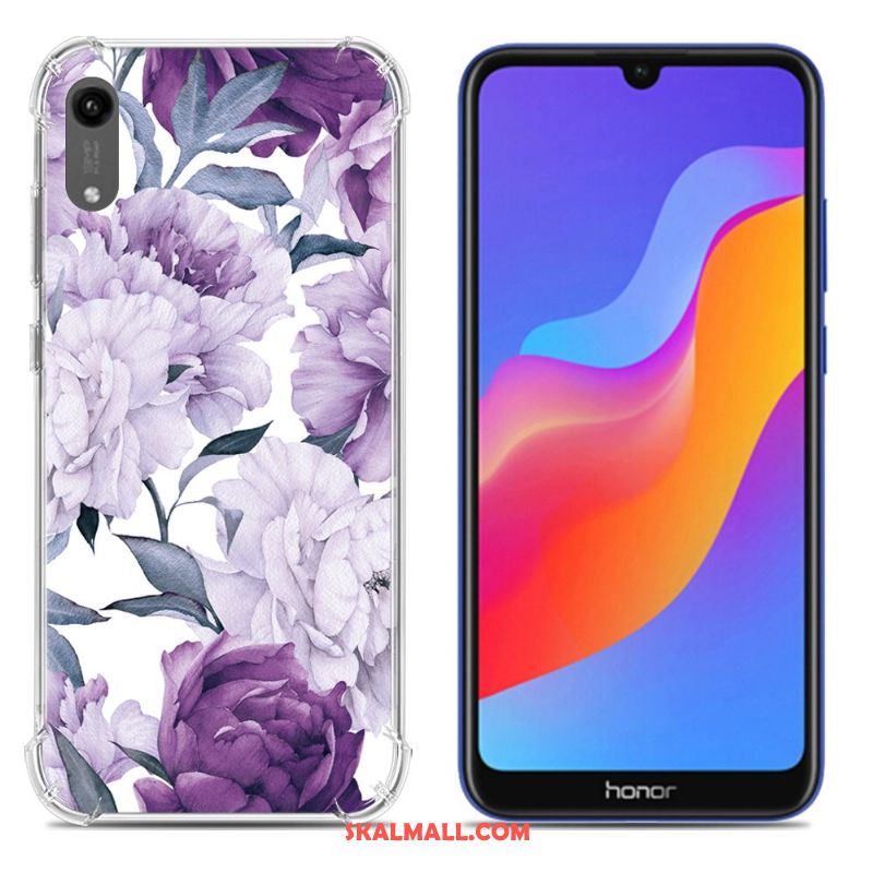 Huawei Y6 2019 Skal Kreativa Mjuk Pratkvarn Grön Mönster Online