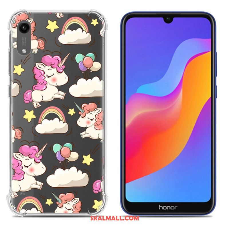 Huawei Y6 2019 Skal Kreativa Mjuk Pratkvarn Grön Mönster Online