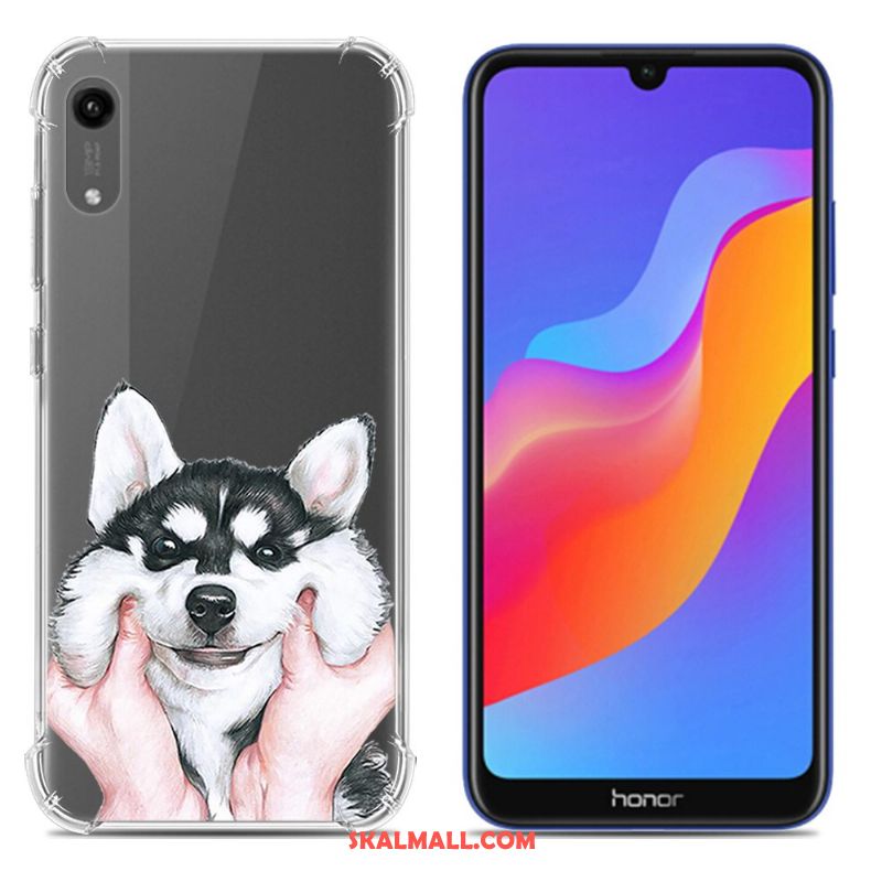 Huawei Y6 2019 Skal Kreativa Mjuk Pratkvarn Grön Mönster Online