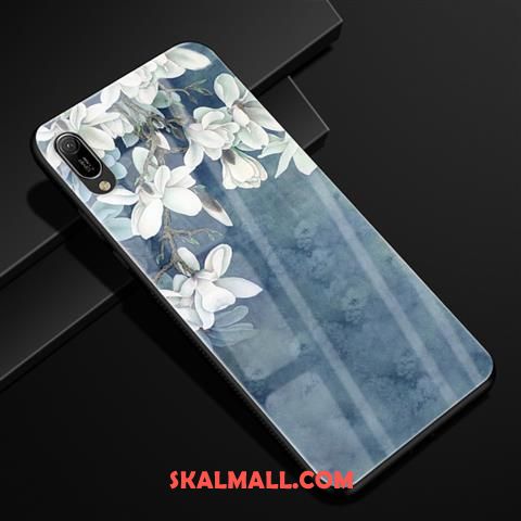 Huawei Y6 2019 Skal Kreativa Skydd Mobil Telefon Grön Glas Fodral Online