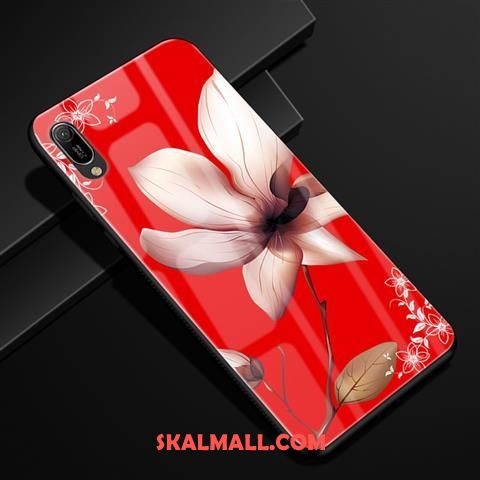 Huawei Y6 2019 Skal Kreativa Skydd Mobil Telefon Grön Glas Fodral Online