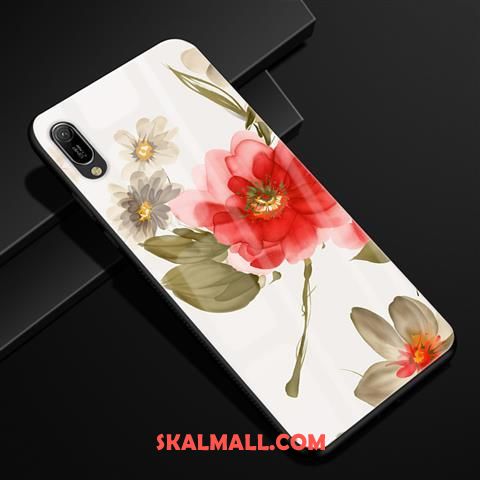 Huawei Y6 2019 Skal Kreativa Skydd Mobil Telefon Grön Glas Fodral Online