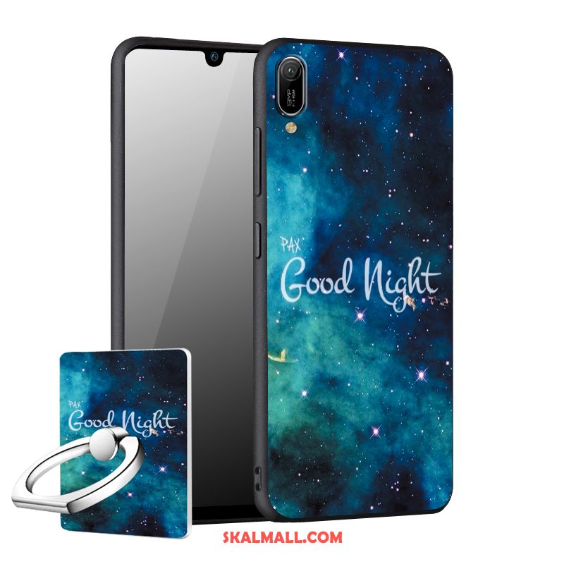 Huawei Y6 2019 Skal Skydd Kreativa Nubuck Mobil Telefon Personlighet Fodral Köpa