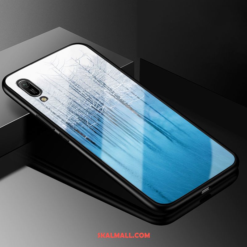 Huawei Y6 2019 Skal Skydd Vind Glas Europa Fallskydd Fodral Billig