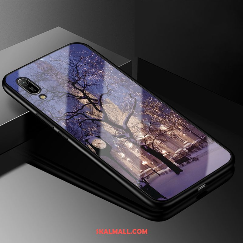 Huawei Y6 2019 Skal Skydd Vind Glas Europa Fallskydd Fodral Billig