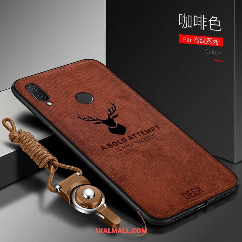 Huawei Y7 2019 Skal Denim Kreativa All Inclusive Ny Mobil Telefon Fodral Online