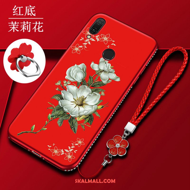 Huawei Y7 2019 Skal Mjuk Fallskydd Mobil Telefon Trend Net Red Billigt