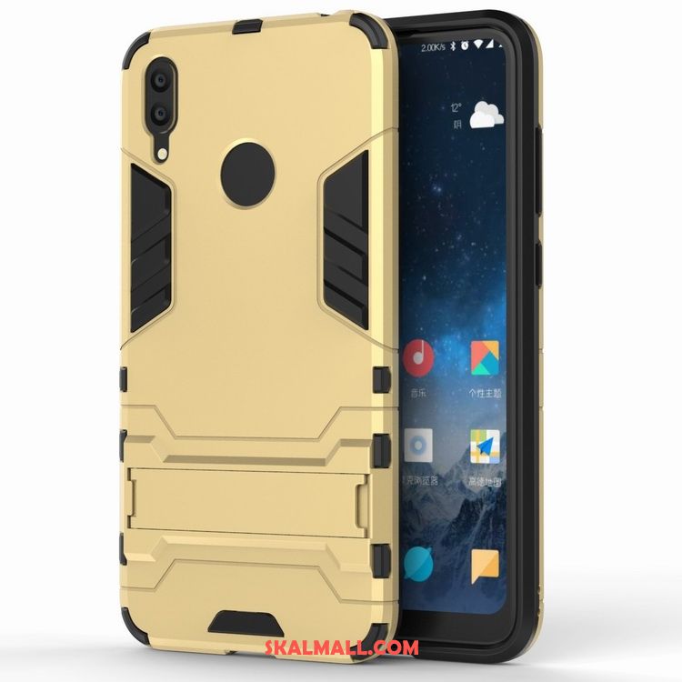 Huawei Y7 2019 Skal Röd Fallskydd All Inclusive Trend Mobil Telefon Fodral Billig