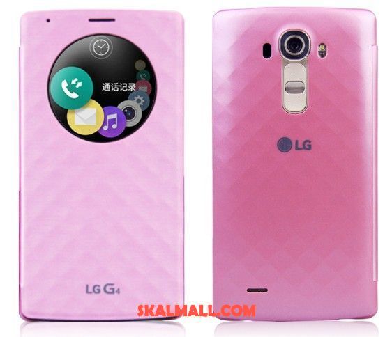 Lg G4 Skal Täcka Mobil Telefon Läderfodral Skydd Dvala Köpa