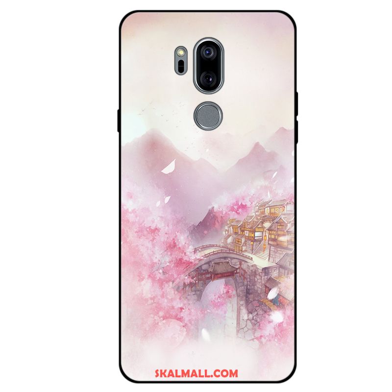 Lg G7 Thinq Skal Mjuk Fallskydd Kyla All Inclusive Rosa Fodral Rea