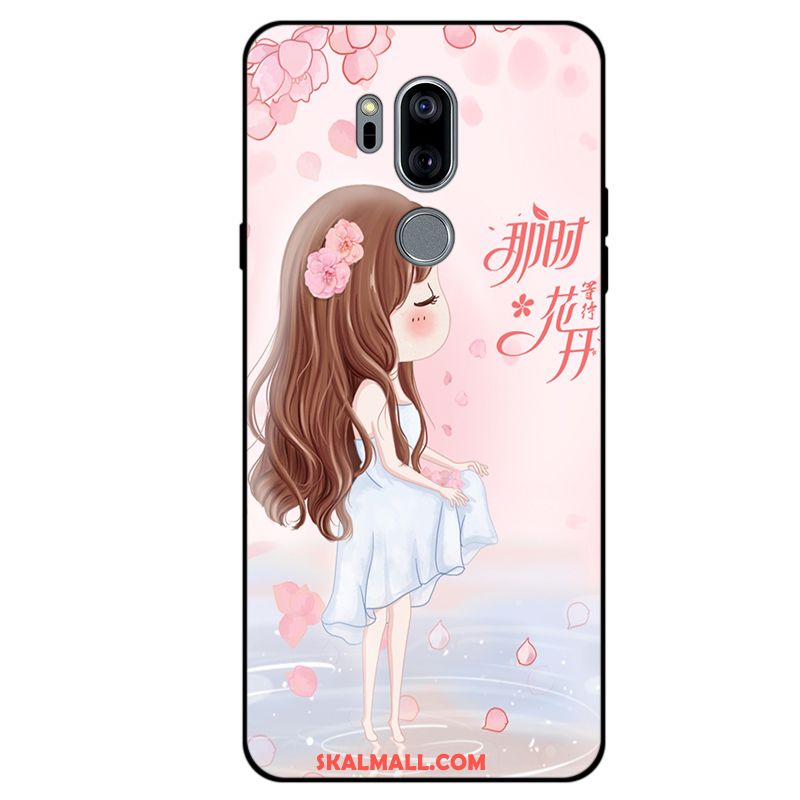 Lg G7 Thinq Skal Mjuk Fallskydd Kyla All Inclusive Rosa Fodral Rea