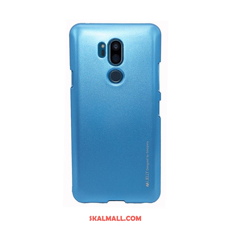 Lg G7 Thinq Skal Mobil Telefon Nubuck Silikon Transparent Metall Billiga