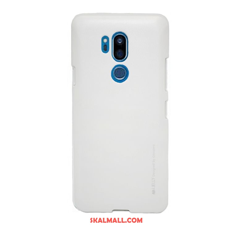 Lg G7 Thinq Skal Mobil Telefon Nubuck Silikon Transparent Metall Billiga