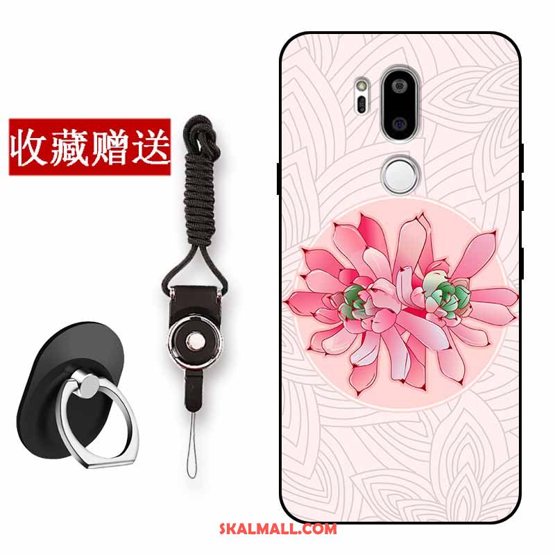 Lg G7 Thinq Skal Rosa All Inclusive Kyla Mjuk Silikon Fodral Billigt