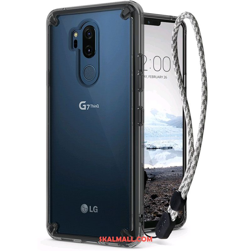 Lg G7 Thinq Skal Silikon Purpur Trend Varumärke Fallskydd All Inclusive Köpa