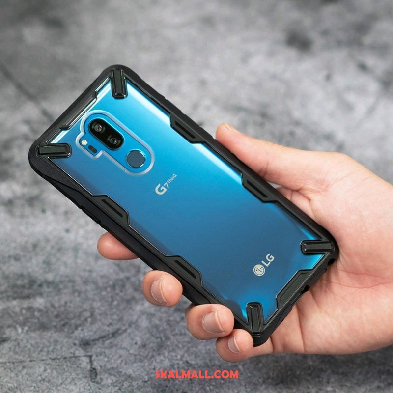 Lg G7 Thinq Skal Silikon Purpur Trend Varumärke Fallskydd All Inclusive Köpa